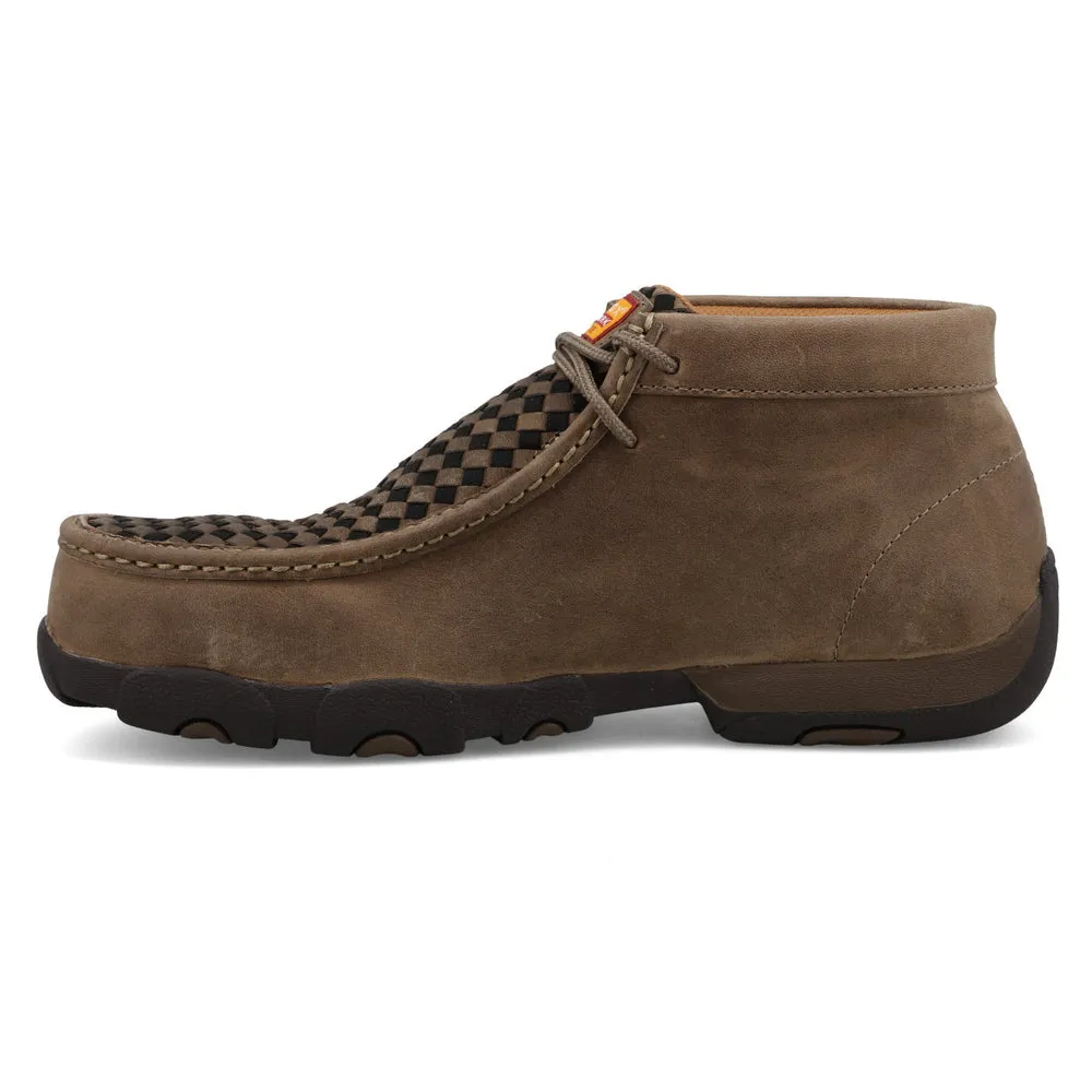 Twisted X Work Chukka Driving Moc Taupe / Black